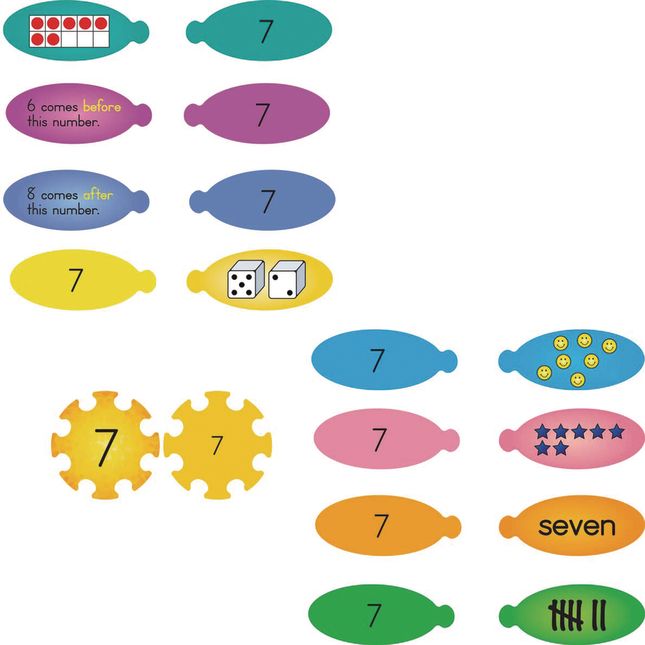 Daisy Puzzles - Number Sense 0 To 20 Set