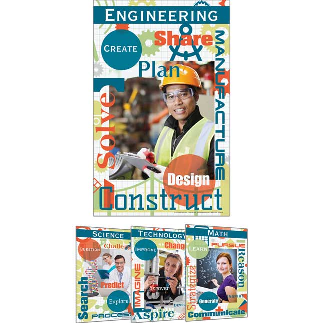 STEM Careers Poster Set