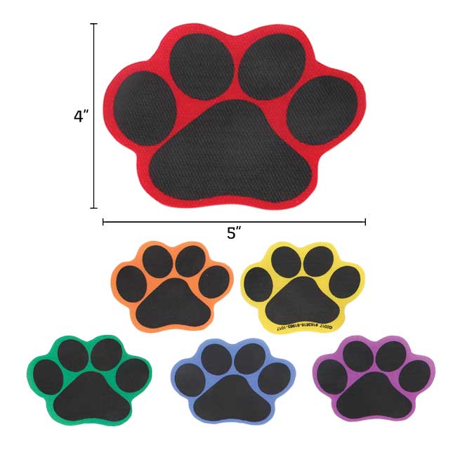 Carpet Mark-Its™ - Paws - 24 carpet spots