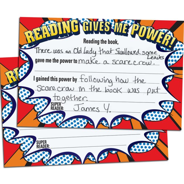 Reading Gives You Powers! Card Refill - 200 cards_0