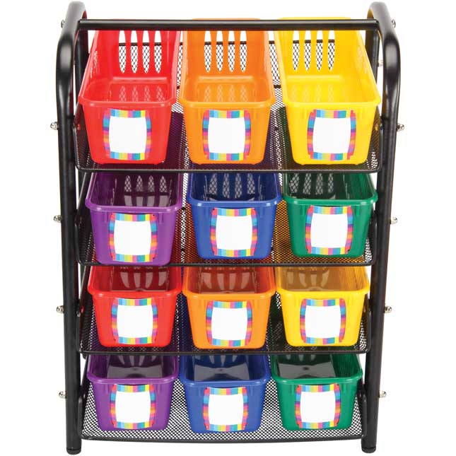 Wire Organizing Station For Classroom Supplies™ - 1 organizer, 12 baskets