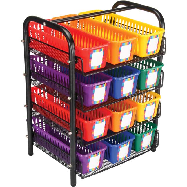 Wire Organizing Station For Classroom Supplies™ - 1 organizer, 12 baskets