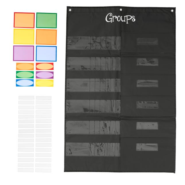 Small Group Management Pocket Chart™ - 1 pocket chart set