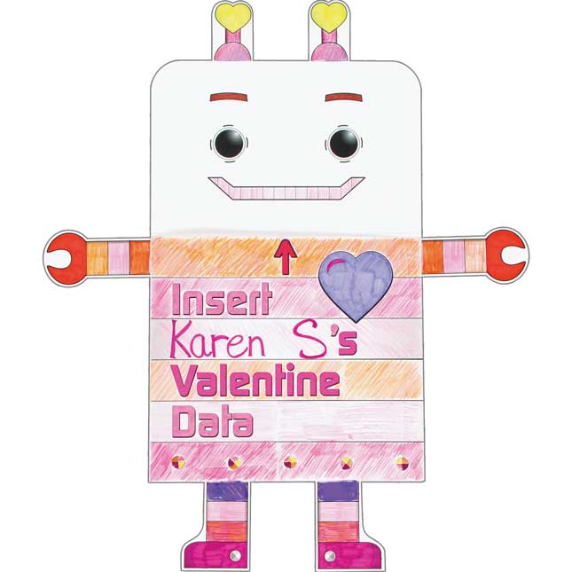 Ready-To-Decorate® Valentine Collection Robots