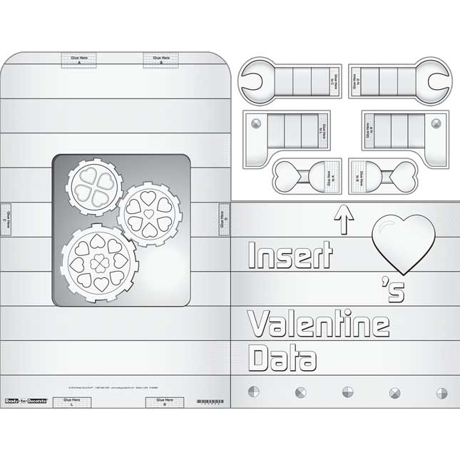 Ready-To-Decorate® Valentine Collection Robots