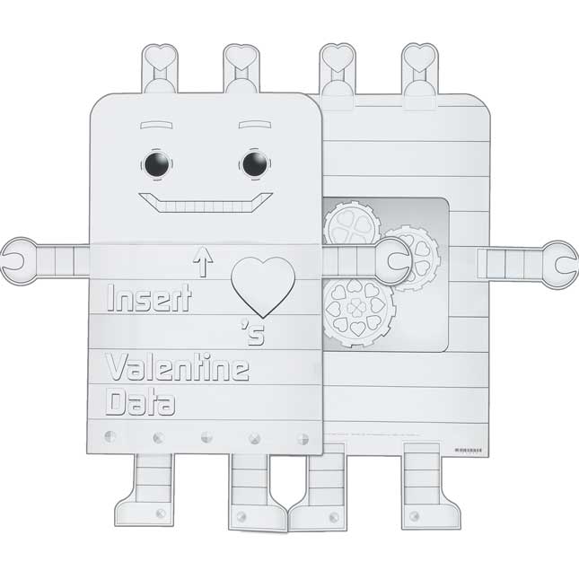 Ready-To-Decorate® Valentine Collection Robots