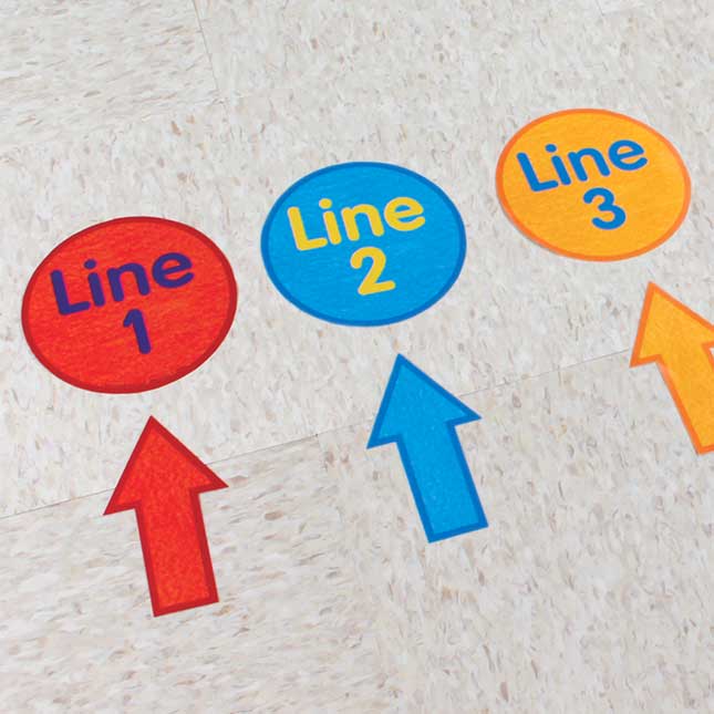 EZ Stick™ Classroom Line Helpers