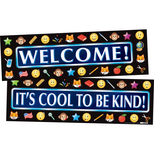 Emoji Welcome Banner - 1 banner