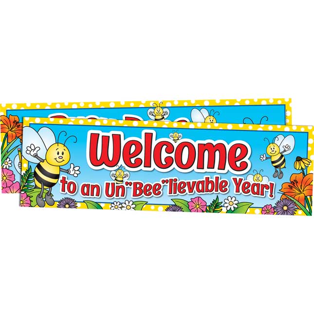 Welcome To An Un"Bee"lievable Year! Banner