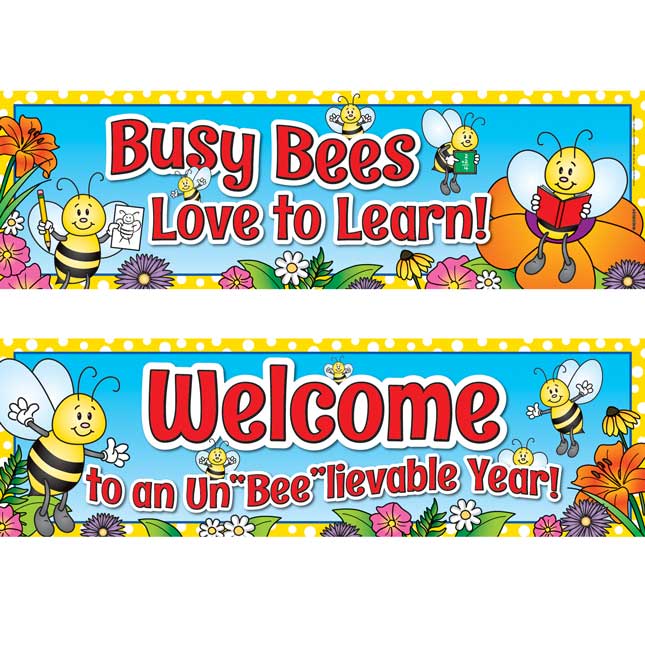 Welcome To An Un"Bee"lievable Year! Banner