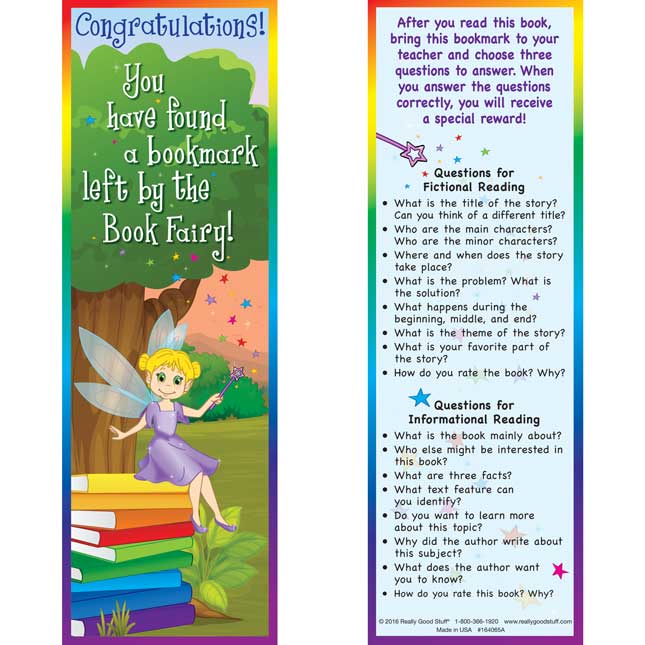 Book Fairy Bookmarks