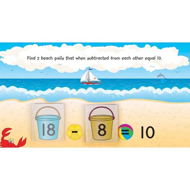 Primary Math Skills Beach-Themed Activity