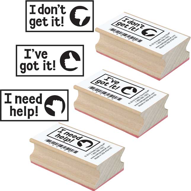 Self-Assessment Stamps - 3 stamps