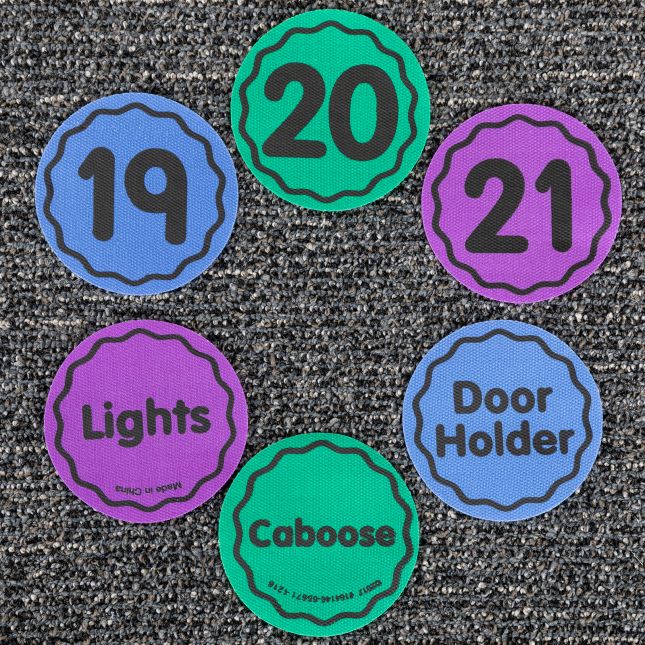 Carpet Mark-Its™ - Line-Up Helpers - 36 carpet spots