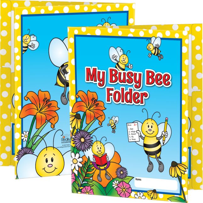 My Busy Bee Folder - 2 Pocket - 12 Pack