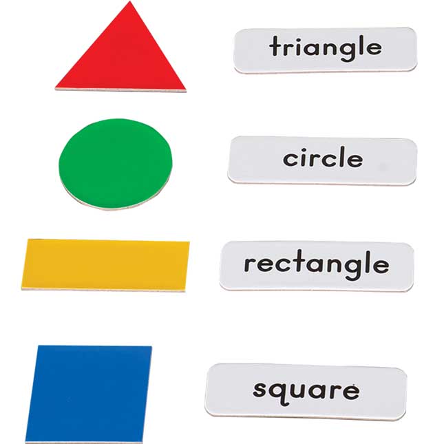 Really Good Stuff® Flat And Solid Shapes Task Cards - 24 Cards