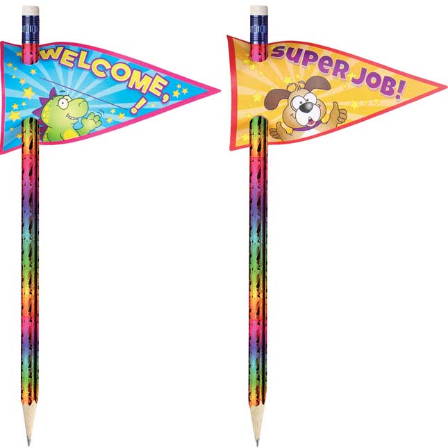 Celebration Pencil Flags And Pencils Kit