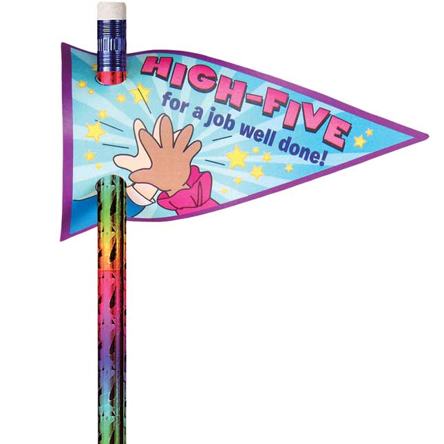 Celebration Pencil Flags And Pencils Kit