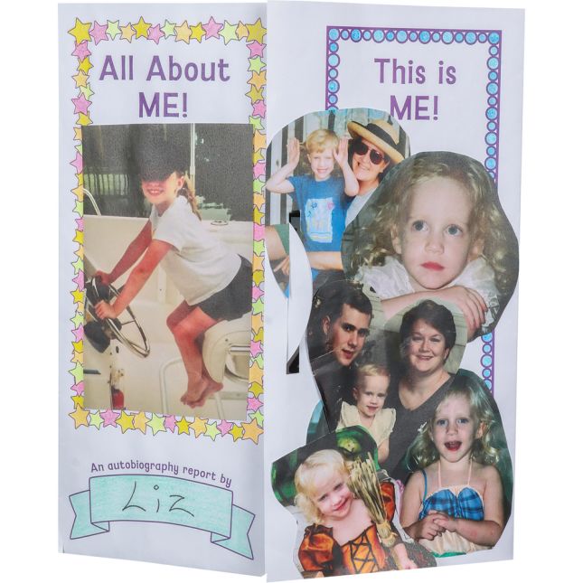 Ready-To-Decorate® Lapbooks - Autobiographies - 24 lapbooks