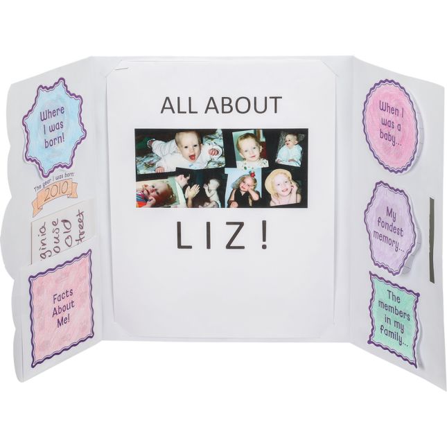 Ready-To-Decorate® Lapbooks - Autobiographies - 24 lapbooks