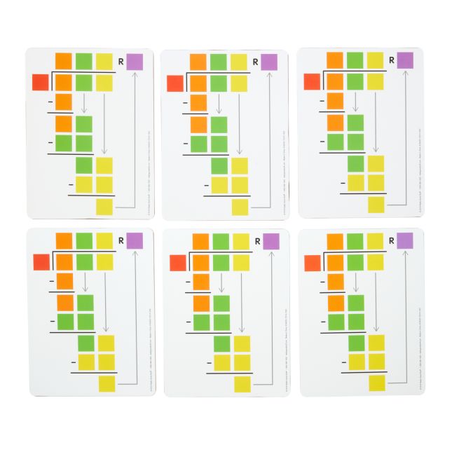 Really Good Stuff Double-Sided Dry Erase Clipboard - 6 Clipboards