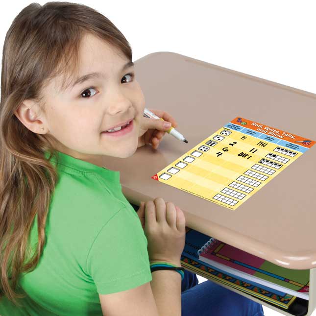 Math Mats Dice Games Complete Set