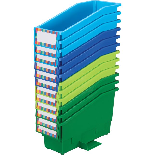 Durable Book And Binder Holders With Stabilizer Wings