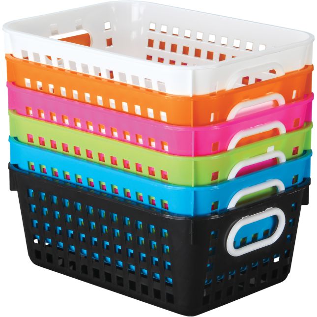 Classroom Stacking Bins, Set of 12 - Neon Green by Really Good Stuff