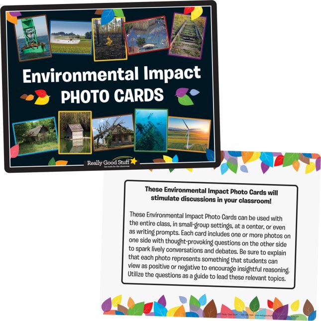 Environmental Impact Photo Cards - 25 cards