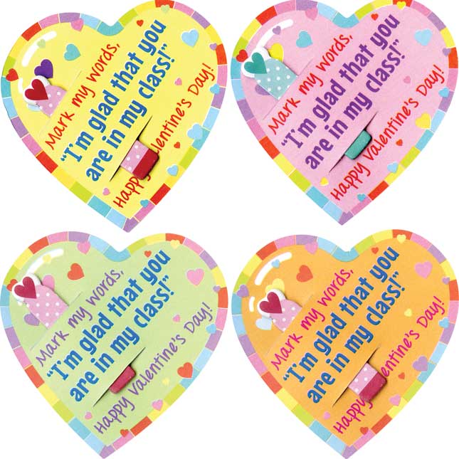 Mark My Words Valentine's Day Cards And Sticky Notes