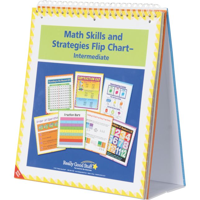 Math Skills And Strategies Flip Chart - Intermediate - 1 flip chart_0