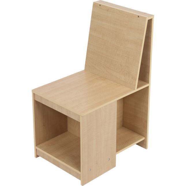 Really Good Stuff Sit Store Chair Pair - 2 Wooden Chairs