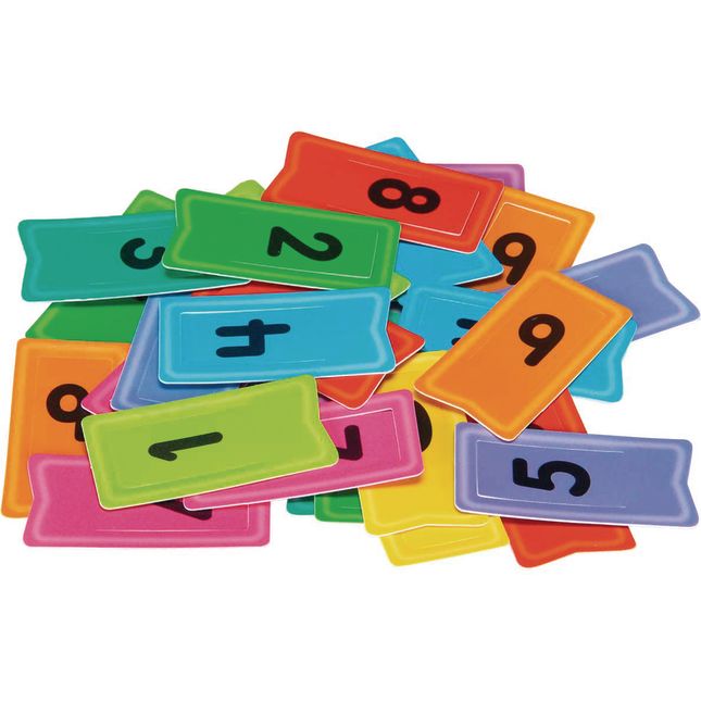 Place Value Activity Cards And Number Clips Kit - 81 cards, 30 clips