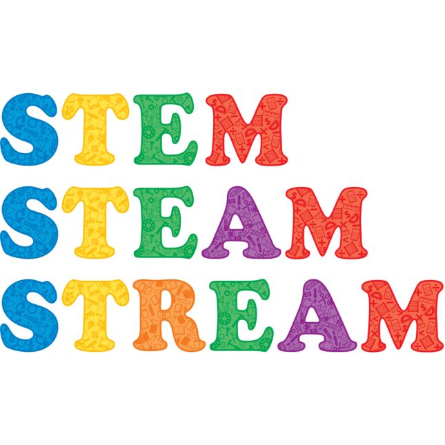 Classroom Display Letters - STEM/STEAM/STREAM - 6 letters_1