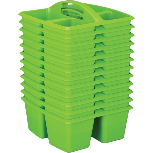 Four Equal Compartments Caddies - Set Of 12