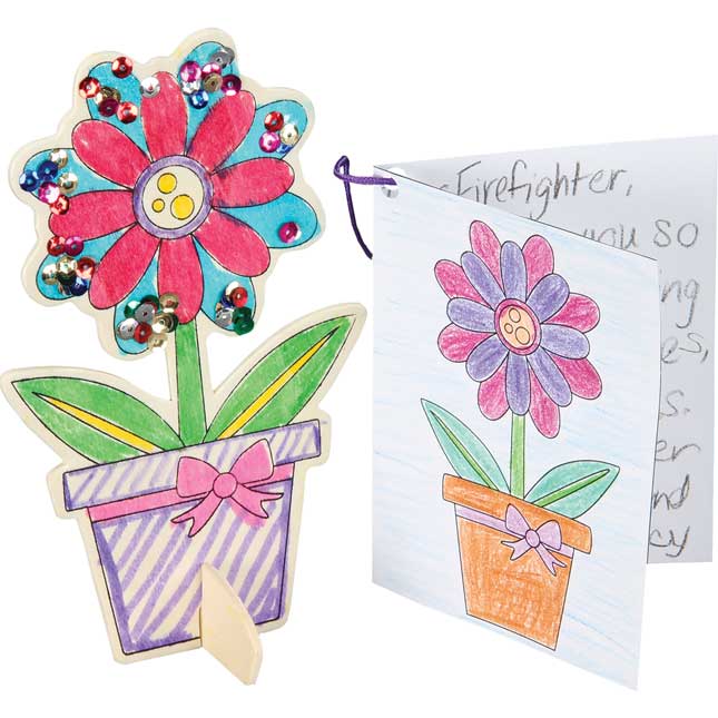 Kids Care and Share™ Flower Table Toppers Kit