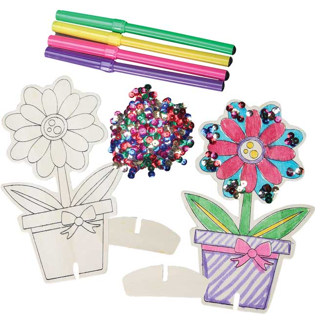 Kids Care and Share™ Flower Table Toppers Kit