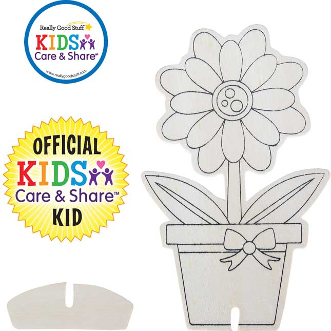 Kids Care and Share™ Flower Table Toppers Kit