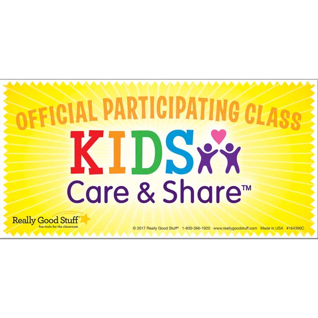 Kids Care and Share™ Flower Table Toppers Kit