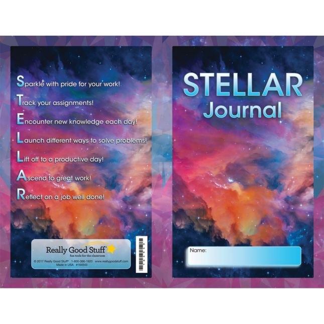 Galaxy Themed Journals - 12 Pack