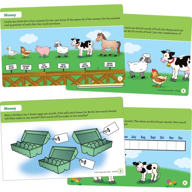 Farm Animal Task Cards - 22 cards_0