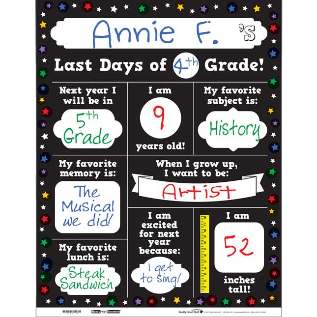 Ready-To-Decorate® Last Days Of School Posters - 32 posters_0