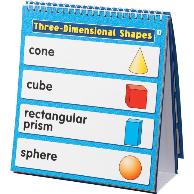 Math Vocabulary Flip Chart - Primary