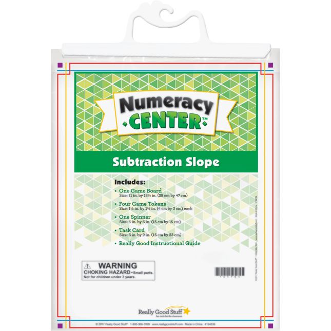 Subtraction Slope Numeracy Center™ - 1 numeracy center