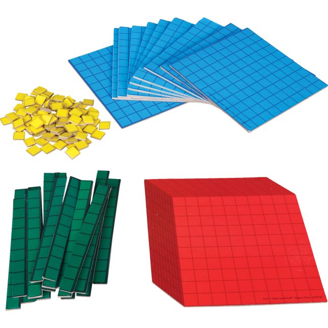 Student Manipulatives Pack - Base-10 Blocks