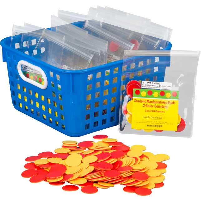 Classroom Manipulatives Kit - 2-Color Counters