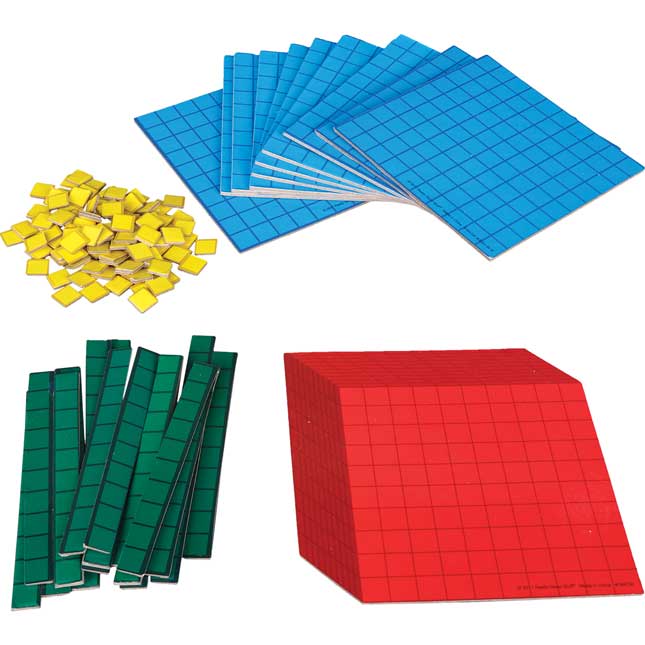 Classroom Manipulatives Kit - Base-10 Blocks