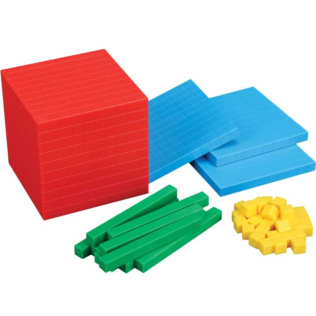 Classroom Manipulatives Kit - Base-10 Blocks