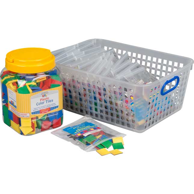 Classroom Manipulatives Kit - Square Color Tiles