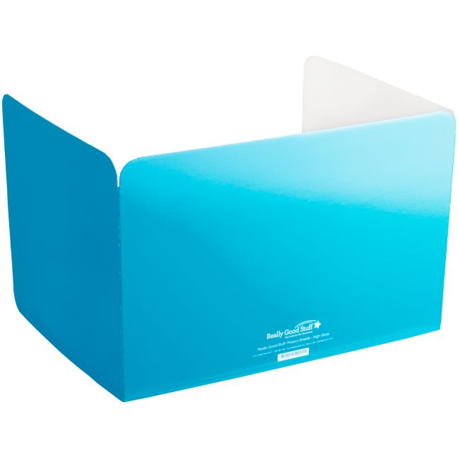 Large Privacy Shields - Set of 12 - Turquoise - Glossy